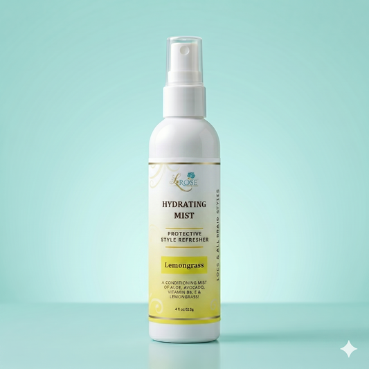 Hydrating Mist - for Protective Styles & Locs (Lemongrass)